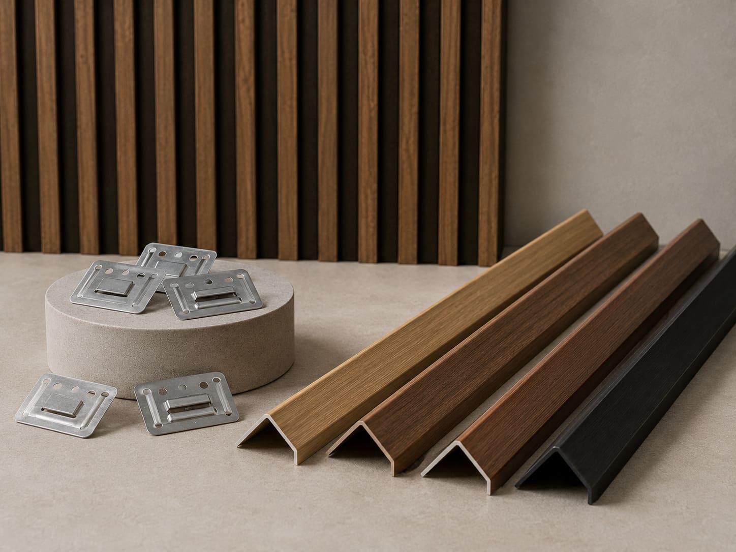 Perfiles y accesorios para montaje revo surfaces