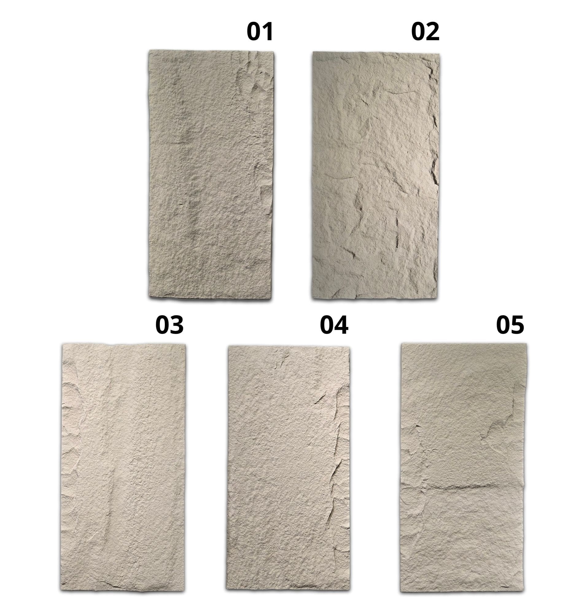 revo surfaces Caja 10 u Piedra PU Crema muestras