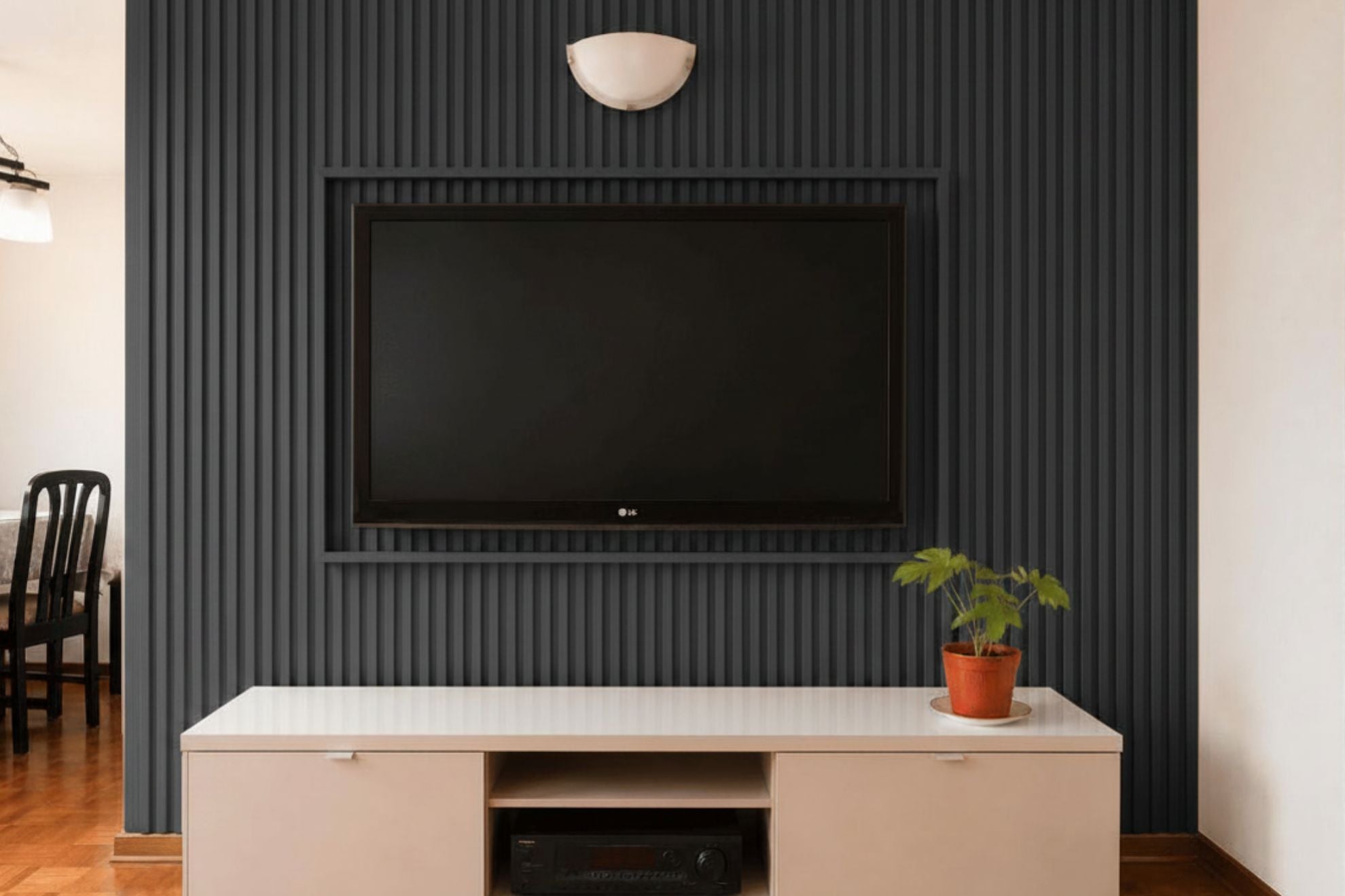 revo surfaces caja 10 unidades wall panel pvc grafito
