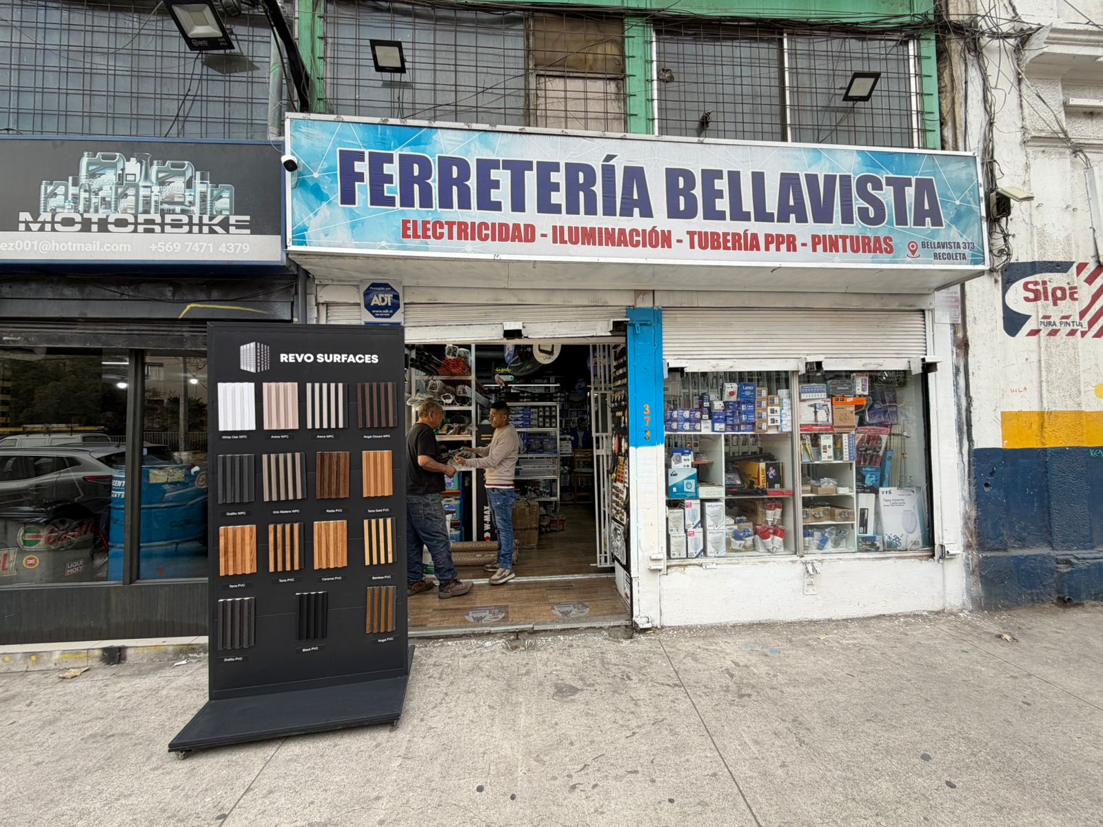 revo surfaces punto de venta ferretería bellavista en recoleta