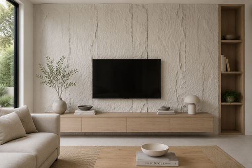 revo surfaces Caja 10 u Piedra PU Crema living
