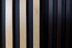 revo surfaces wall panel pvc interior bamboo fondo negro close up
