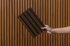 revo surfaces wall panel pvc interior nogal fondo negro sobrepuesto
