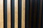revo surfaces wall panel pvc interior terra fondo negro close up